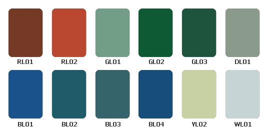 Bảng Màu TIêu Chuẩn