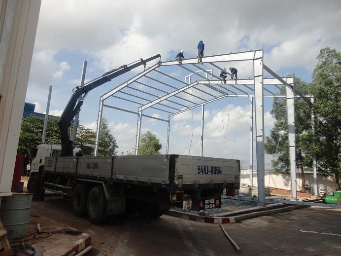 Lắp Dựng Kết Cấu Thép